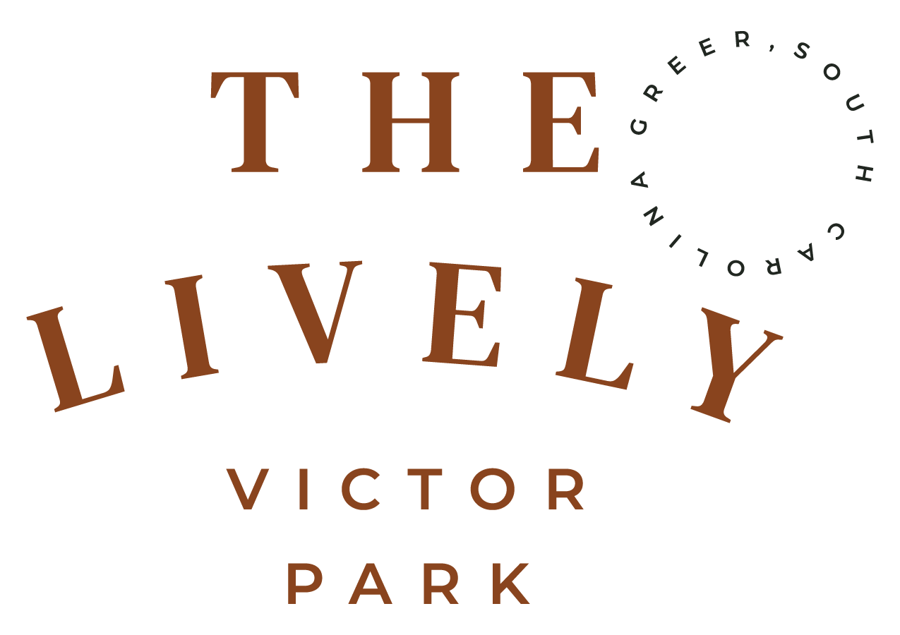 The Lively Victor Park logo on a black background.